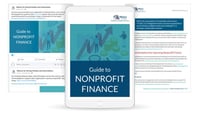 Guide to Nonprofit Finance ebook with social promotion and interior pages Guide to Nonprofit Finance ebook with social promotion and interior pages